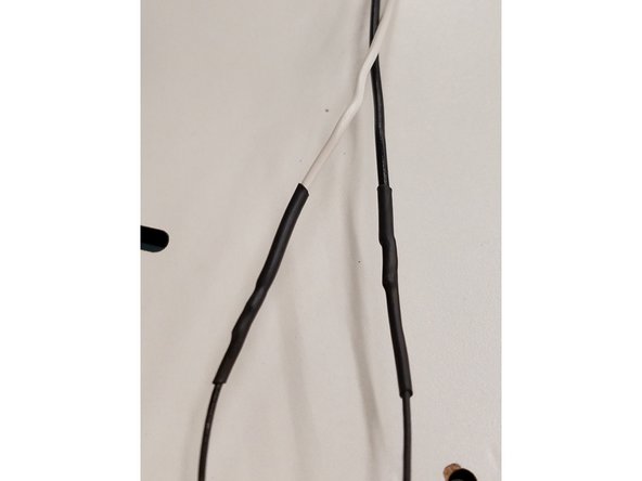 Solder the new End Stop Wires to the Existing.