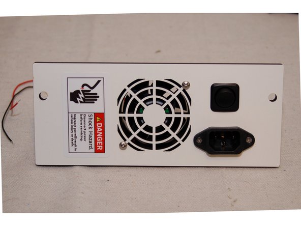 Don't forget to apply the safety warning sticker!