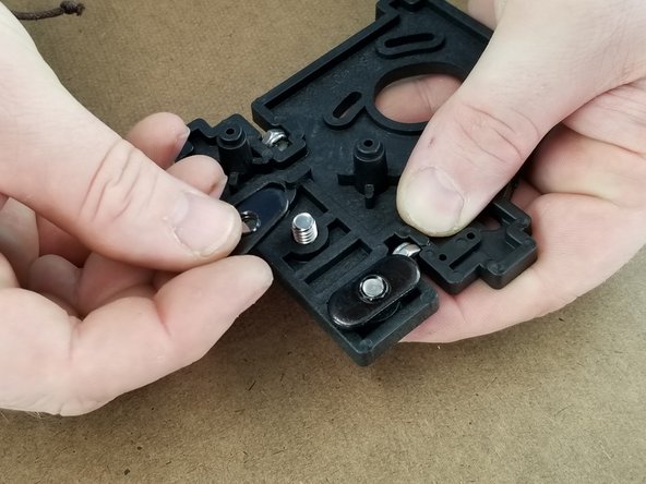 Again leave these T-Nuts loose as they are just to be put in place and will be tightened at later assembly.