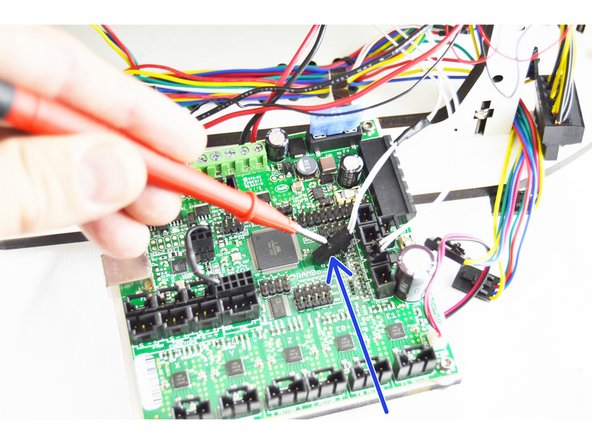 Be sure to label the thermistor wire! Polarity does matter!