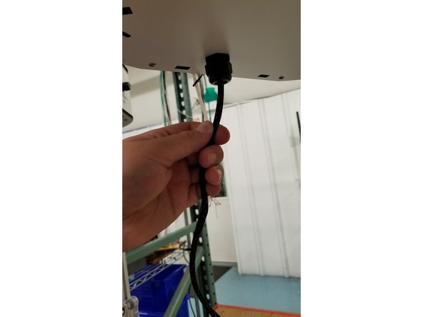 You will also need to pull more of the whip out of the exit location on the machine.