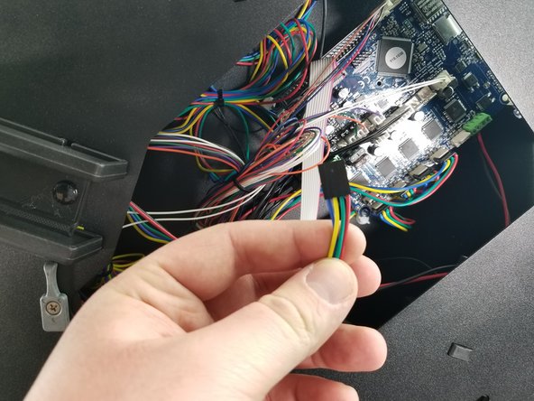 Open the top acrylic hatch of your printer