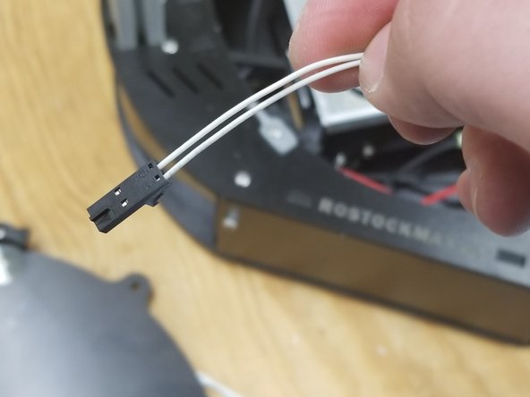 Be sure the thermistor wires are about 400mm in length from where they exit the Y tower.