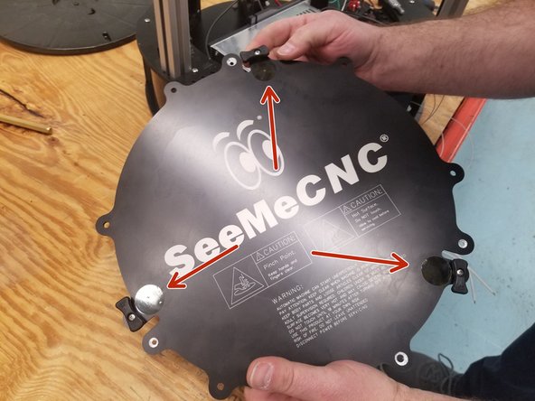 Install the second Nylon Lock Nut and tighten so the first nut won't come loose.