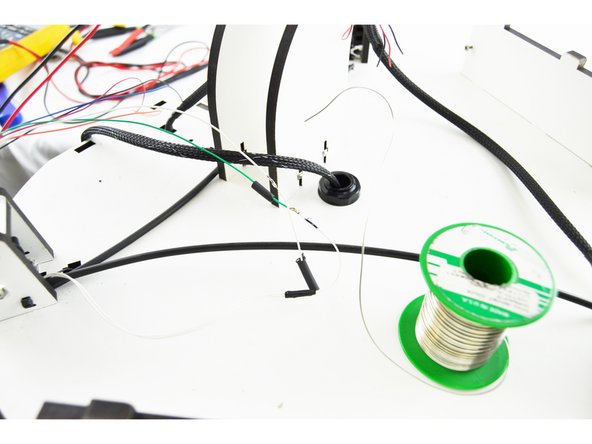 Solder the connection.