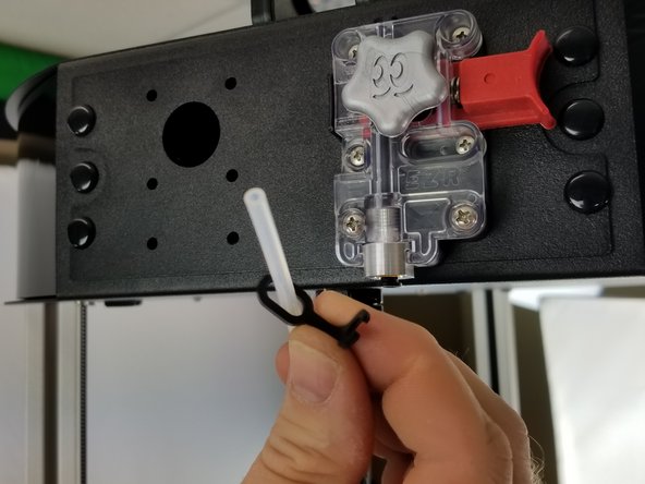 Insert the loop of the lanyard over the top PTFE tube as shown in Pic 1.