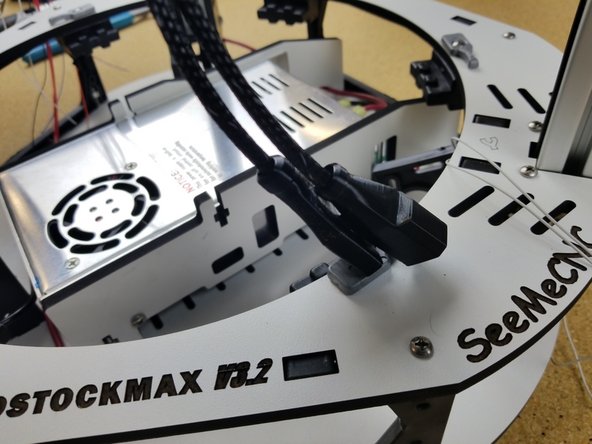 You will now need to set the whip length and tighten the cable mount hub.