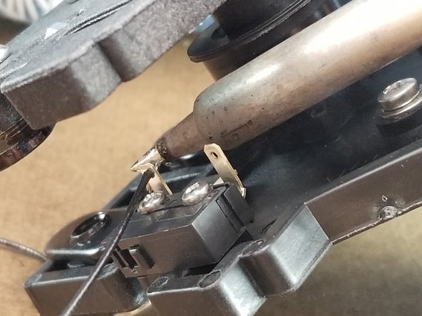 Pic 3 shows the soldered wires to the endstop.  You will solder a pair of wires to each endstop.