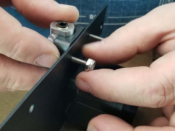 These screws will not go into the motor, but through the ezr struder and through the extruder bracket.