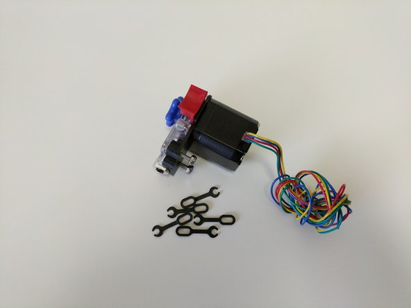 If this is going to be installed in a new build install the (2) 6-32 x 1&quot; machine screws and lock-nuts in the remaining  2 holes in the EZR Struder plates and hand tighten only