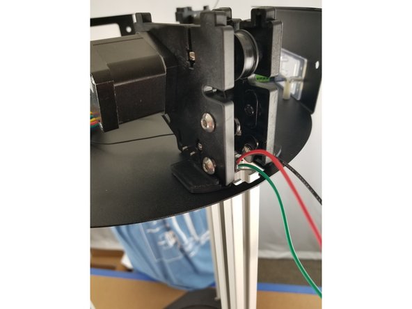 Align the side of the upper frame that has the large opening shown in Pic 1 with the front of the machine.