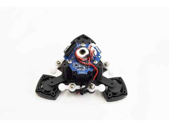 REV5 BOARD ONLY: Route the wires for the layer fans through the same notch in the PCB that you routed the hot end fan.