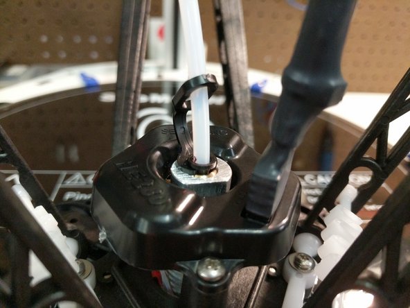 Kits shipped after 2/24 (from SeeMeCNC) will come with an HE280 PTC Tool. If you kit was shipped prior to this date, you can print your own tool (found on Repables.com) or simply use a pair of needle-nose pliers.