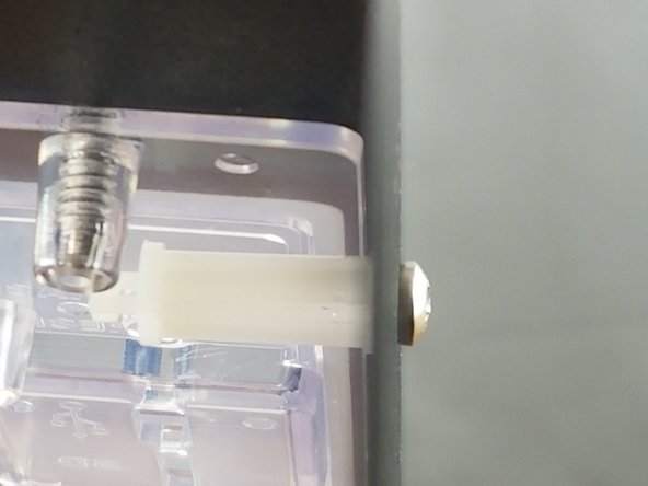 The board support should be installed as shown in Pic 1 with the screw coming from the underside, through the sheet metal and into the board support.