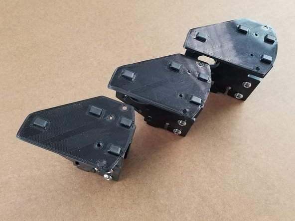 Put the shim plate on all 3 brackets as shown in Pic 3.