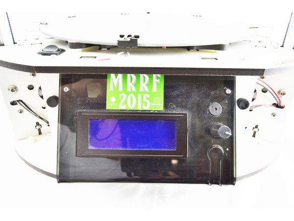 Install the LCD bezel.