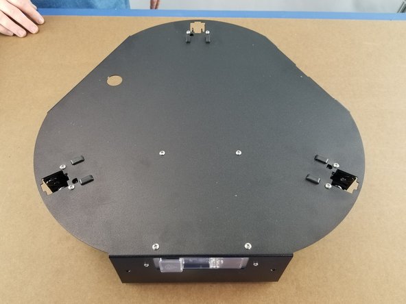 Repeat this process for all 3 motor mount brackets.  You should have all 3 motor mounts attached to the upper frame as shown in Pic 1.