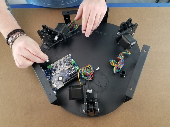 Here we will connect the endstop wiring.