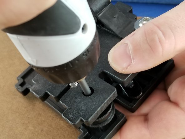 Tighten the two screws down to secure the halves together shown in Pics 1 and 2.