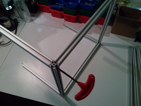 repeat with 4 x 300mm screw