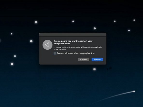 After restarting your Mac, this should hopefully fix your Self Assigned IP issue