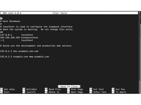 You can add new entries to the end of the file