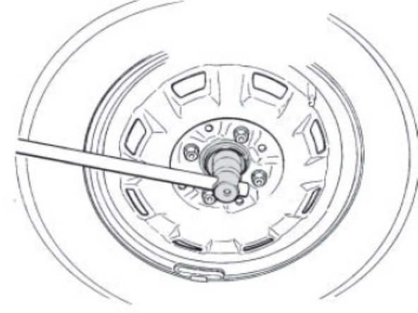 Aperte as porcas dos Pivô e do Terminal de direção.