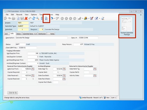 When you have successfully attached an attachment, you will see a piece of paper in the paperclip icon as well as the file on the thumbnail viewer to the right.