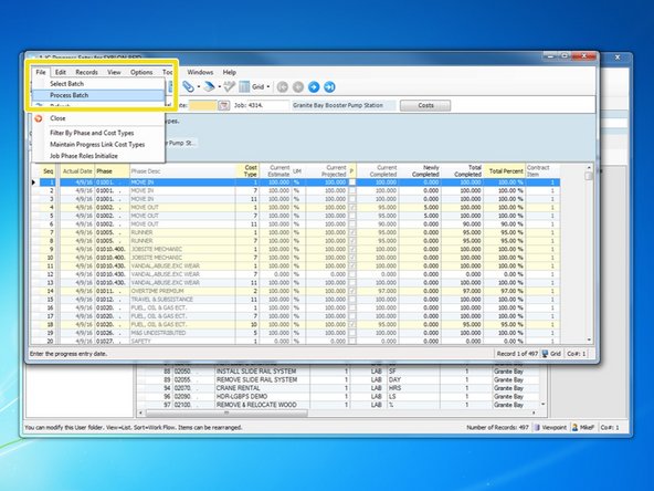If you have created a batch that you no longer want to use, you need to cancel that batch.  Do that by clicking on "File" ==> "Process Batch".