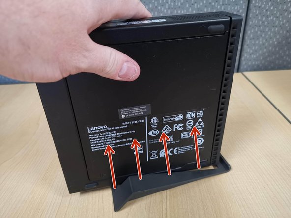 Pull the Mini PC from the base