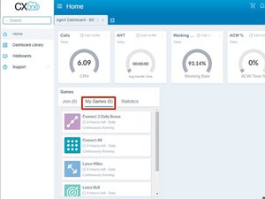 Agent Dashboard - Reviewing Game Progress
