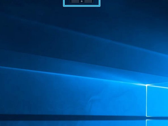 To open/close the toolbar: