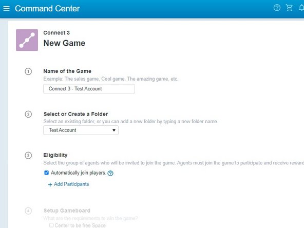 Creating a Connect 3 Game