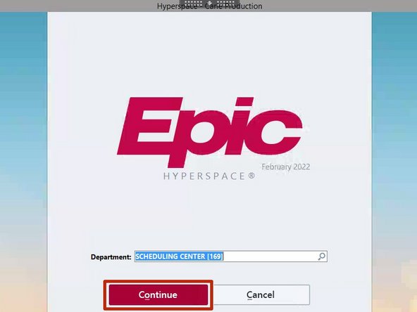 Your Epic Username and Password is the same as your staff.carle.com Username and Password.