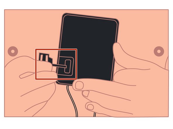 Hold the  strap just below the T-Shaped buckle