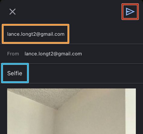 Enter your personal Email Address