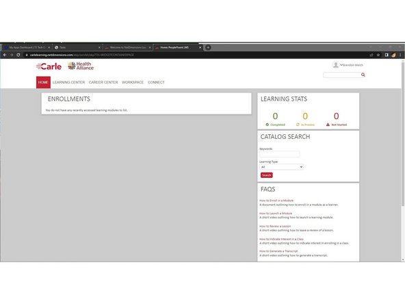 You may need to refresh your page or logout/login for your courses to appear.