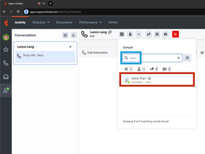 Transferring a Call to a Supervisor