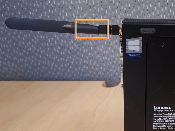 Straighten the Wi-Fi Antenna