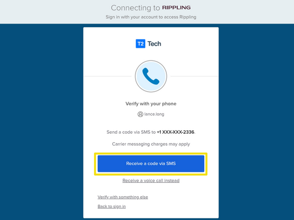 Skip this Step if you signed in using Okta FastPass.