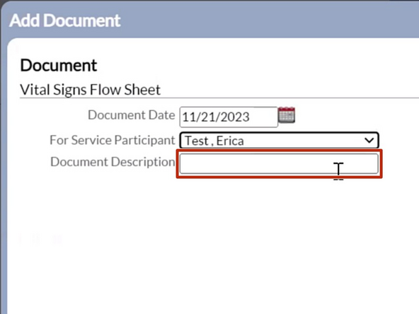 To load the Vital Signs Flow Sheet