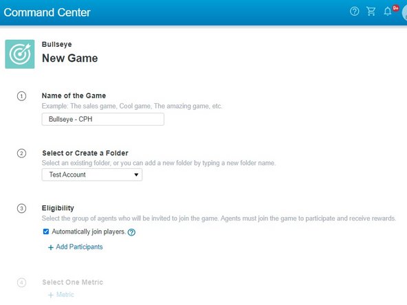 Creating a Bullseye Game