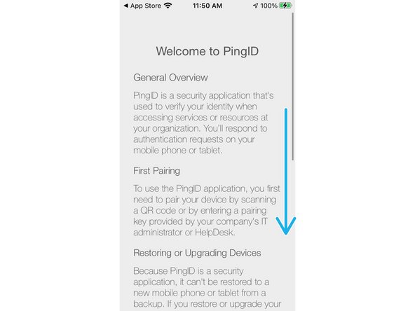 Read through the Welcome to PingID document: