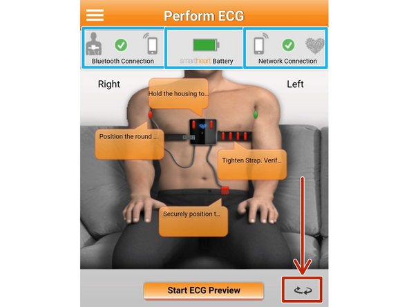 The heart will be illuminated, not blinking.