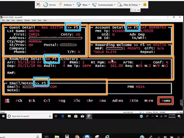 Pressing ENTER on your keyboard will move the cursor to the next field.