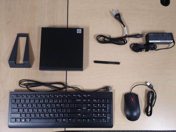 Keep all items organized and laid out.