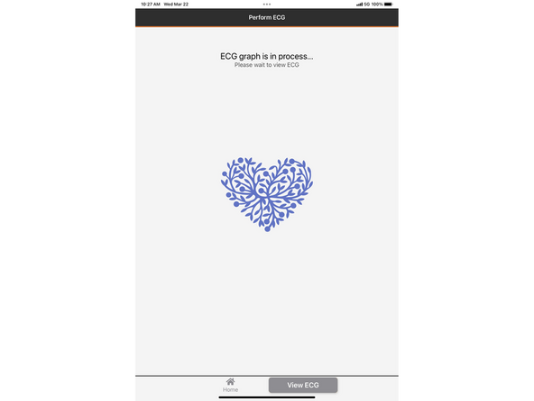 Once you see ECG is Done: