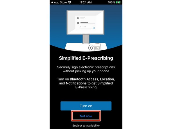 For Simplified E-Prescribing: