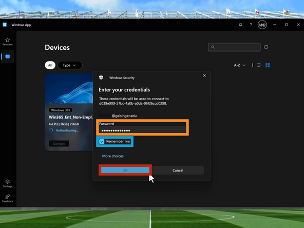 Enter your Geisinger Password