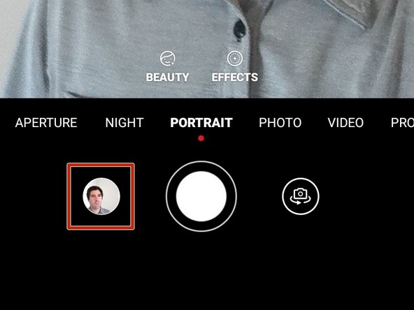 Tap your Camera Reel